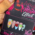 Pretty With Probation | 3D Floral Short Almond Press-On Nails