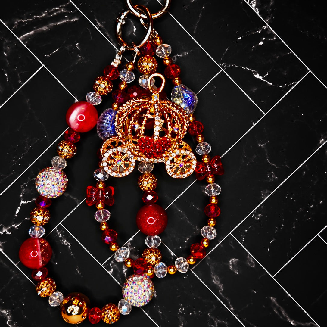 Pookie After Midnight | Jeweled Carriage Bag Charm