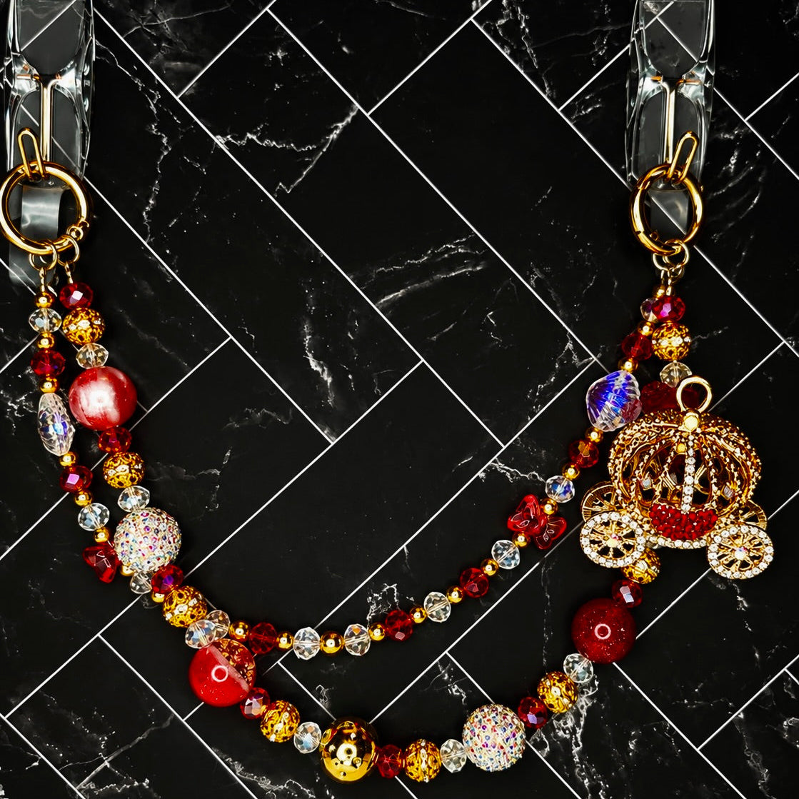 Pookie After Midnight | Jeweled Carriage Bag Charm