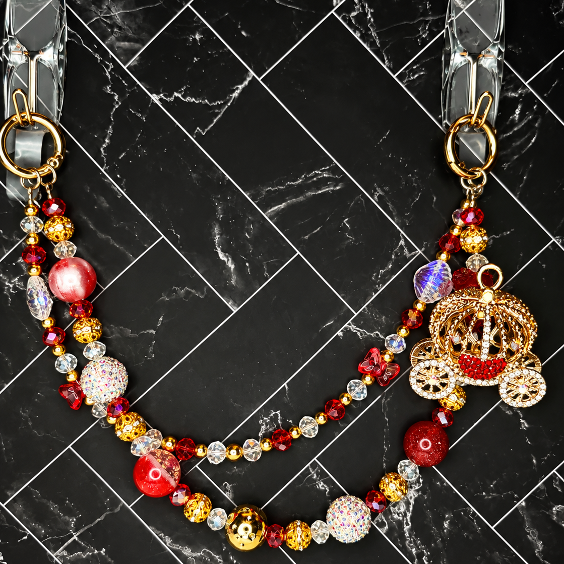 Pookie After Midnight | Jeweled Carriage Bag Charm