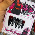 Saved But Still Petty | Cross Stiletto Press-On Nails