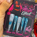 Baby Daddy on Ice | Icy Blue XL Stiletto Press-On Nails