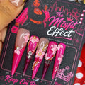 Cheater Apology Bouquet | Pink Floral XL Stiletto Water Press-On Nails