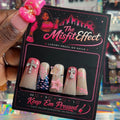 Pretty & Prayed Up | Long Duck Press-On Nails