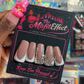 Quiet Luxury, Loud Mouth | Long Duck Press-On Nails