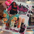 Social Butterfly | Long Square Press-On Nails