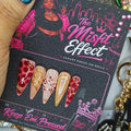 Red Bottom Behavior | Small Stiletto Red Gold Luxe Press-On Nails