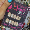 Kitty Got Claws | Small Baby Duck Leopard Kitty Crystal Press-On Nails