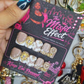 Heir to the Throne | Gold Crown Baby Duck Press-On Nails